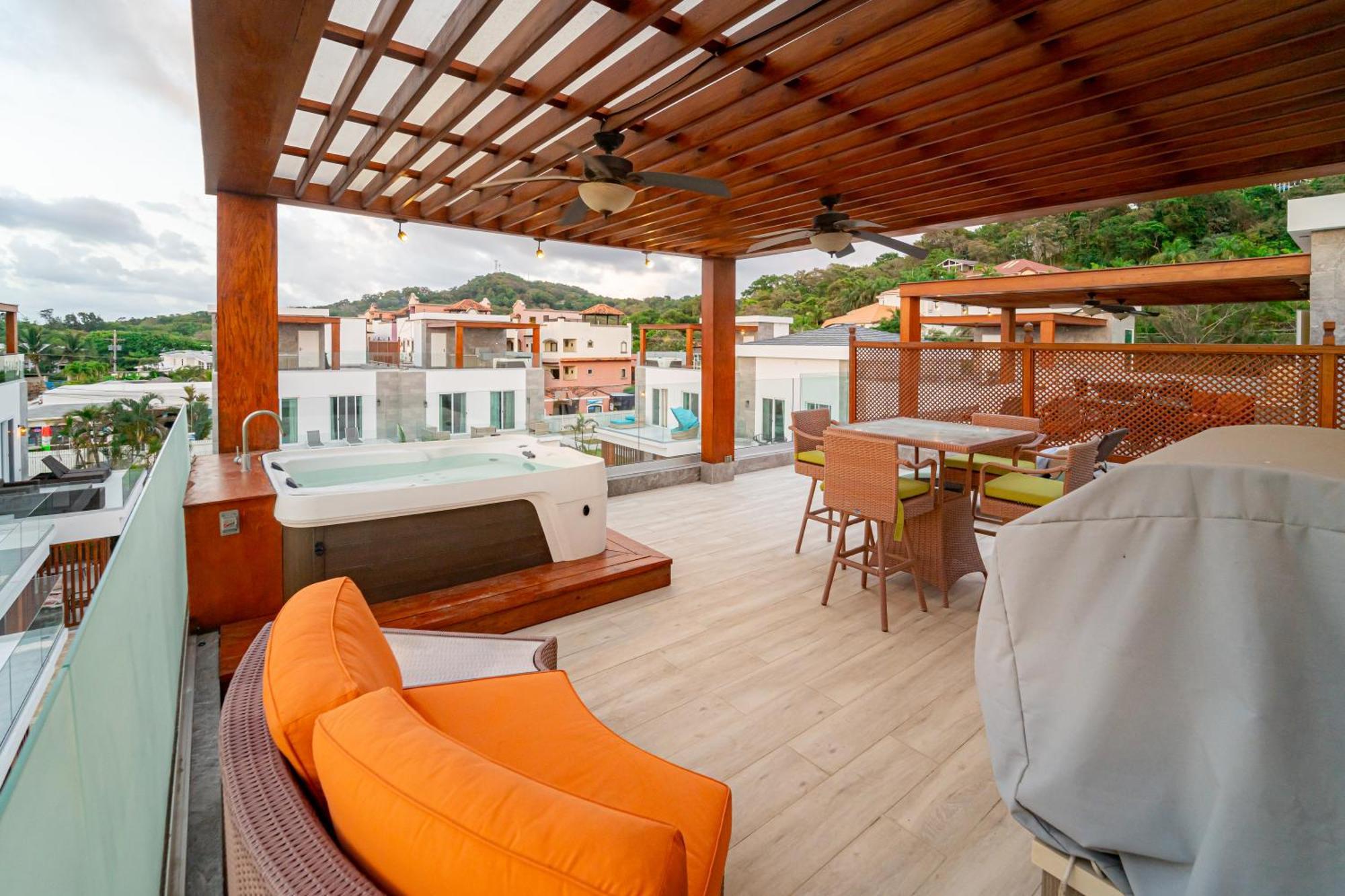 Ocean One Roatan Villa West Bay Bagian luar foto